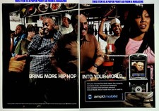 Amp'd Mobile Cell Phone 2006 Paul Wall Trade Print Magazine Ad Poster ADVERT