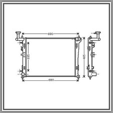 Radiateur Kia CEED