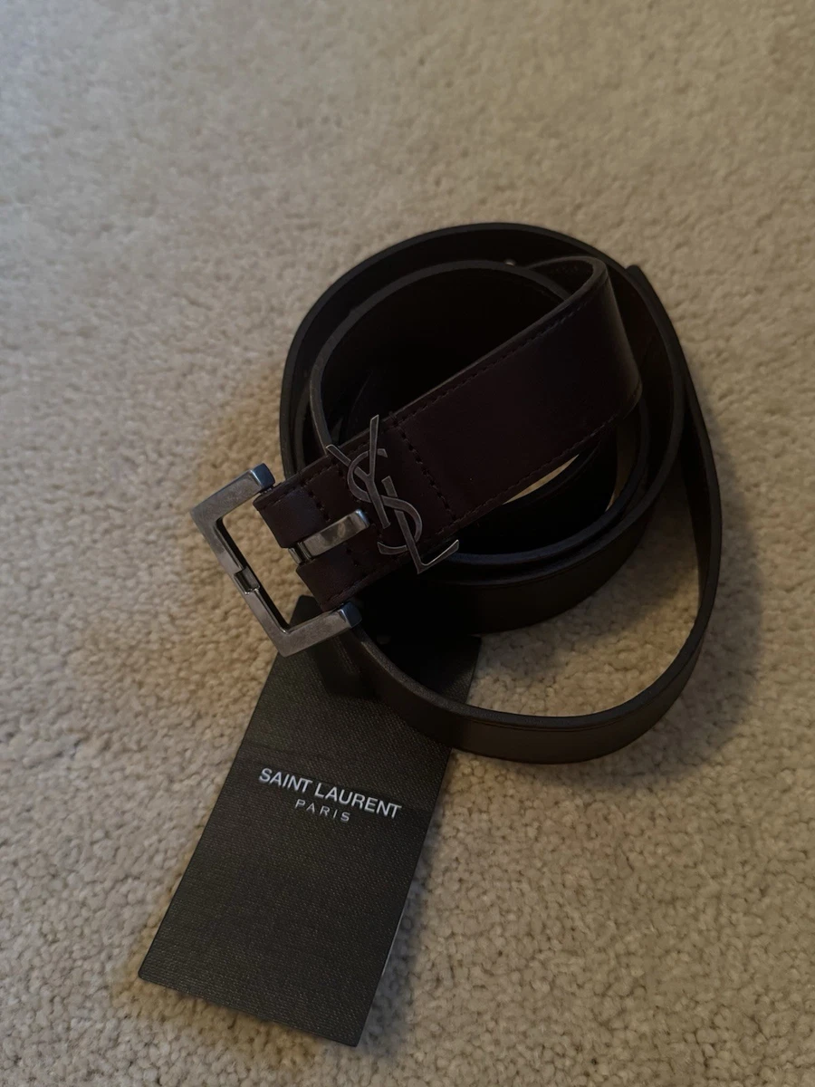 Saint Laurent Brown Belts for Women for sale | eBay