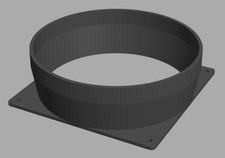 Lüfter Abluft Adapter 140 auf 150 mm | Ansch...