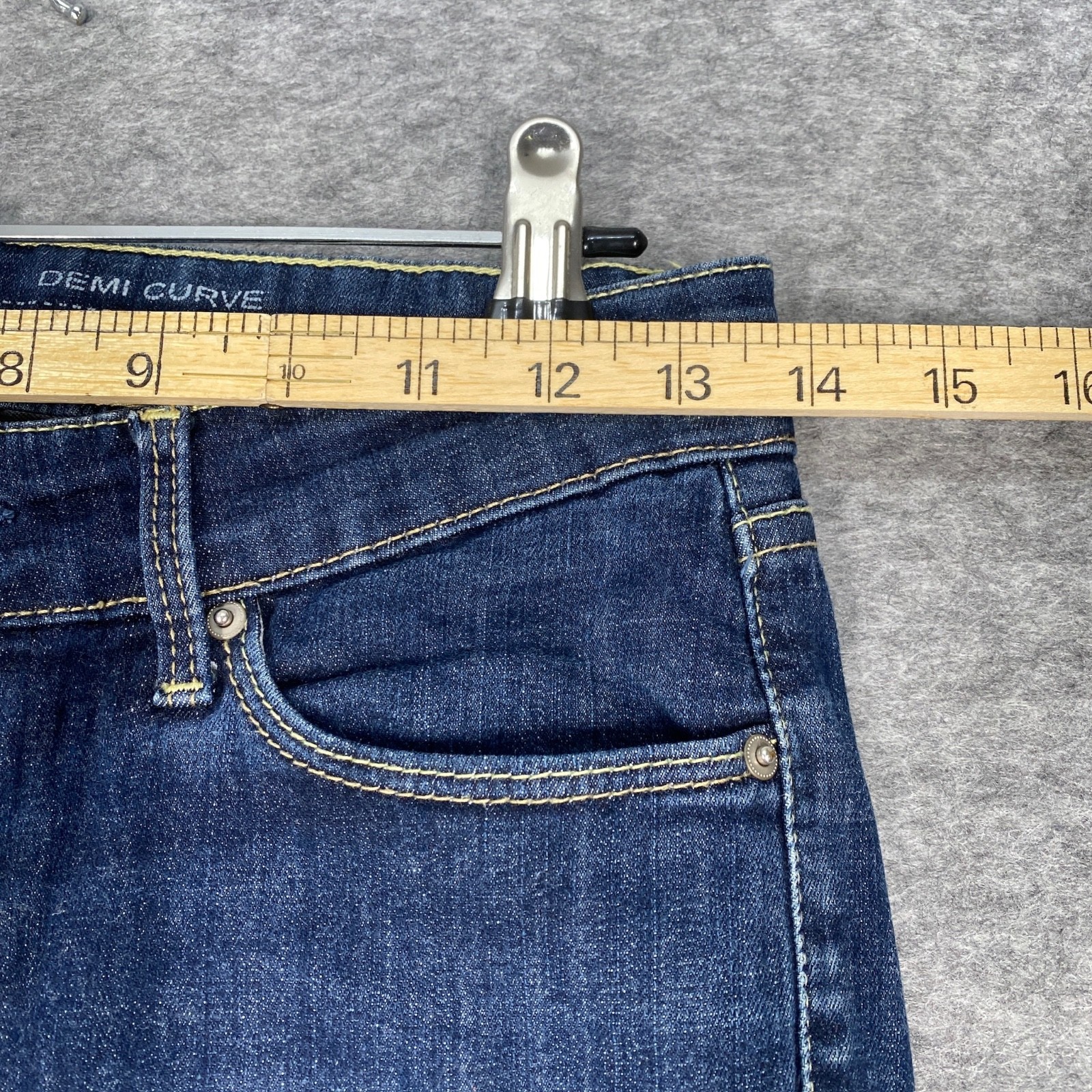 LEVI'S Womens Demi Curve Low Waist Skinny Jeans Medium W26 L30 San Francisco image 3