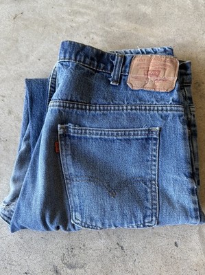 Vintage Levis Jeans Mens Size 36x30 519 0217 Denim Straight Fit