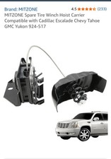 Mitzone Spare Tire Carrier And Winch New 924-517