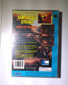 Surgical Strike-Sega CD - Complete CIB - W/Manual, Case & Game + Reg. Card