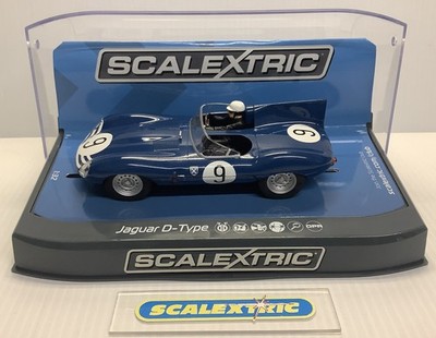 # SCALEXTRIC C3730 JAGUAR D-TYPE NURBURGRING 1957 (NEU IN OVP) 1.32 DPR LEUCHTEN **