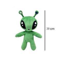 IKEA AFTONSPARV Alien Plush - Green Kids' Favorite 13 " Soft Toy Stuffed Anime