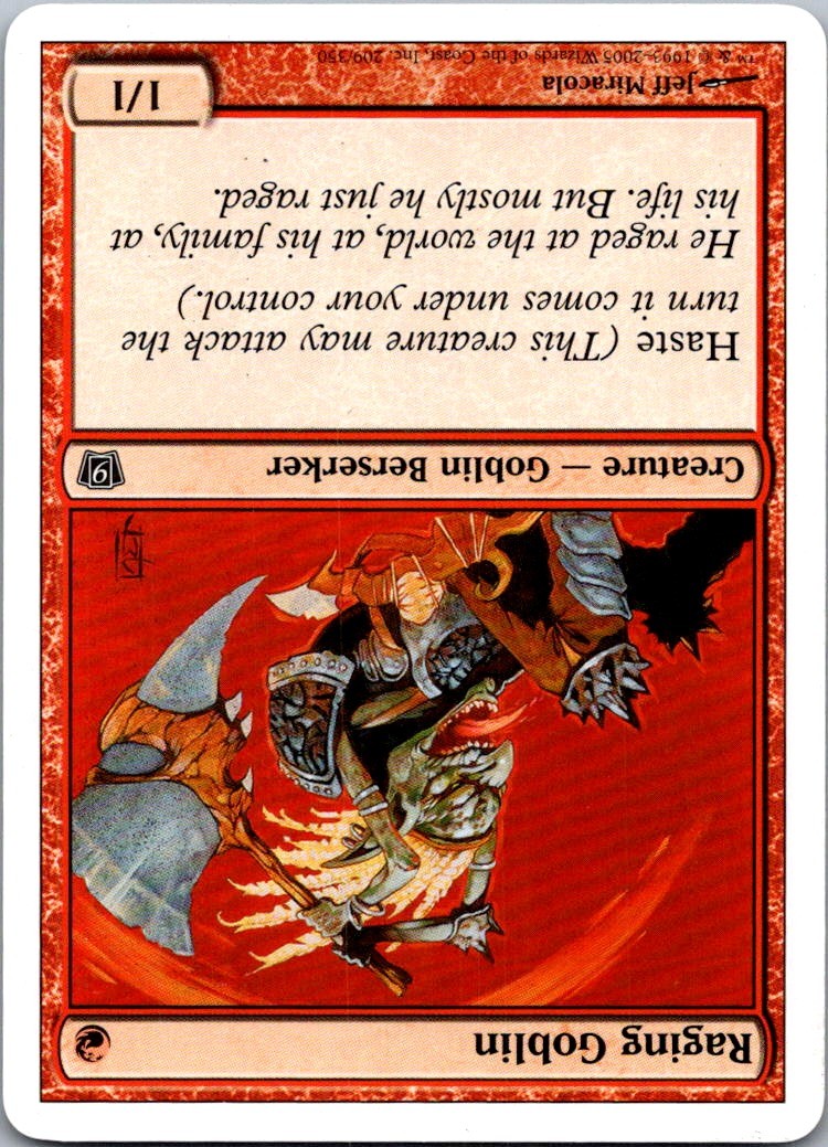 Raging Goblin C 9ED # NM MTG Magic
