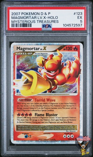 Magmortar LV.X graded PSA 5 for sale on eBay