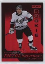 2023-24 Skybox Metal Universe 2008-09 Rookie Retros PMG Red Alex Laferriere u0h