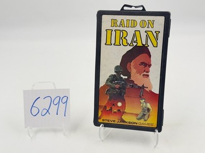 Steve Jackson Games Raid On Iran Pocket Box Edition 1980 Complete