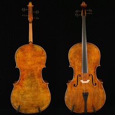 Rare 7/8 Cello Master's Own Work 200-year Old Spruce No.W10