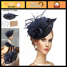 Vintage Kentucky Fascinator Hat for Women - Tea Party Headband, Church Derby A