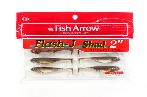Fish Arrow Soft K�der Flash J Shad 2 Zoll 8 St�ck per pack #01 (1659) - Bild 1 von 6