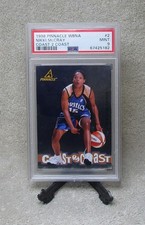 PSA 9 MINT GRADED 1998 Pinnacle WNBA NIKKI McCRAY Coast 2 Coast Rookie Card #2