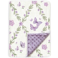 Soft Muslin Baby Blankets for Unisex Boys Girls 30 x 40 inch