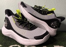 US Youth 7 GS/W 8.5 - Under Armour Curry Brand Curry 3Z7 GS "Gray/Black/Volt"