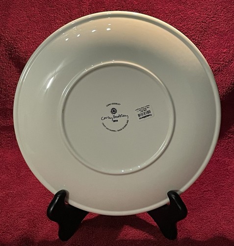 2 Brand New W/ Tags Crate & Barrel Carly Dodsley Red Birds Serving Plates 11” - Picture 7 of 8