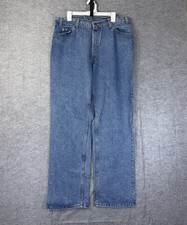 Vintage Levis Jean Men 38x32 Fits 37x32 517 Bootcut Orange Tab Made In USA 1995