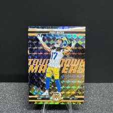 Puka Nacua Silver Mosaic Prizm - 2025 Panini Mosaic Touchdown Masters #12 Rams