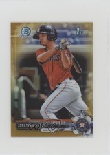 2017 Bowman Chrome Minis Prospects Gold Refractor 43/50 Jonathan Arauz 0t2
