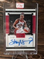 2025 Panini One and One Sheryl Swoopes WNBA First Team Signatures FTS-SS /99 HOF