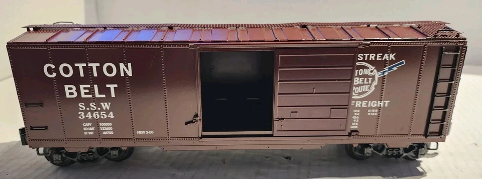 K Line O Scale K751-2071 Diecast Box Car Cotton Belt #34654 - Image 4 of 4