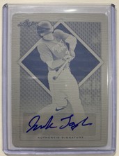 2016 LEAF PERFECT GAME NATIONAL JACK TAYLOR BLACK PLATE AUTO 1/1