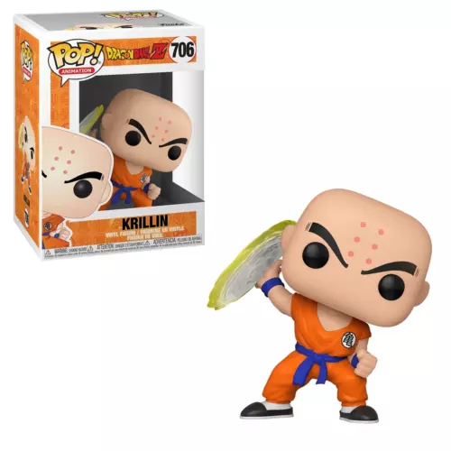Funko Pop! Dragon Ball Z: Krilin con disco Destructo #706