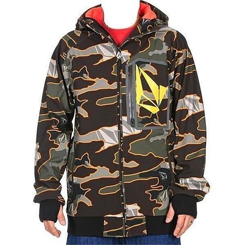 VOLCOM Men's CLAYTONS Soft Shell Jacket 