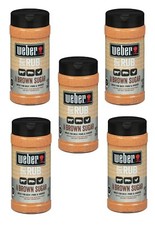 Weber Smoky Brown Sugar Dry Rub 5-Pack 12 oz  Perfect for Beef, Pork  Chicken