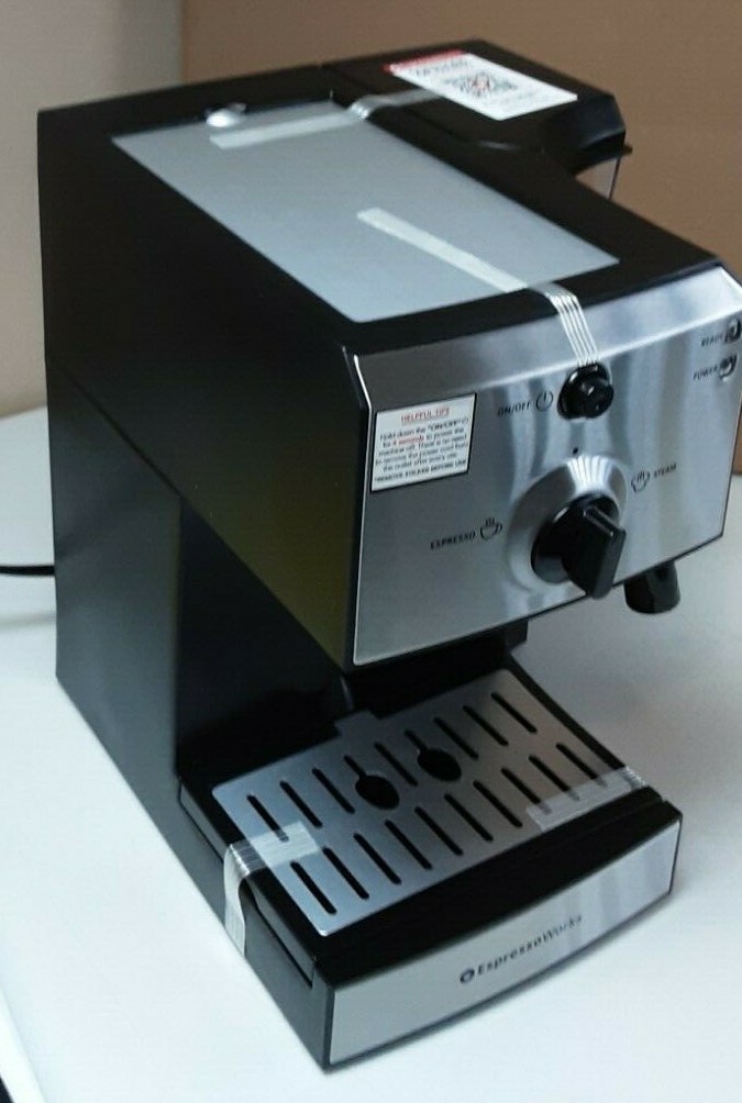 EspressoWorks Espresso Machine With Frother 7 Piece All-in-One Laatste klus, VERKOOP