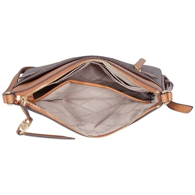 Michael Kors Signature Jet Set Charm Small Women Flat Crossbody 