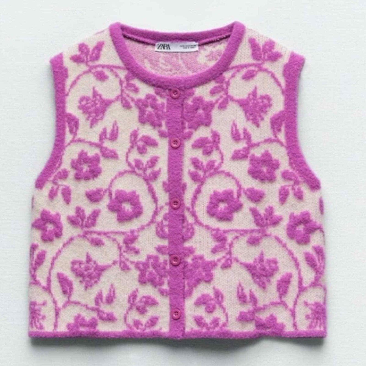 MURRAL Garden flower knit vest　最終価格 MURRAL Garden flower knit vest | KOKO