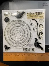 CTMH Close to My Heart D1217 FREE SPIRIT My Acrylix unmounted Stamp Set