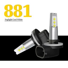For 1999-2001 Dodge Ram 1500 2500 3500 2x LED white Fog Light Bulbs 881