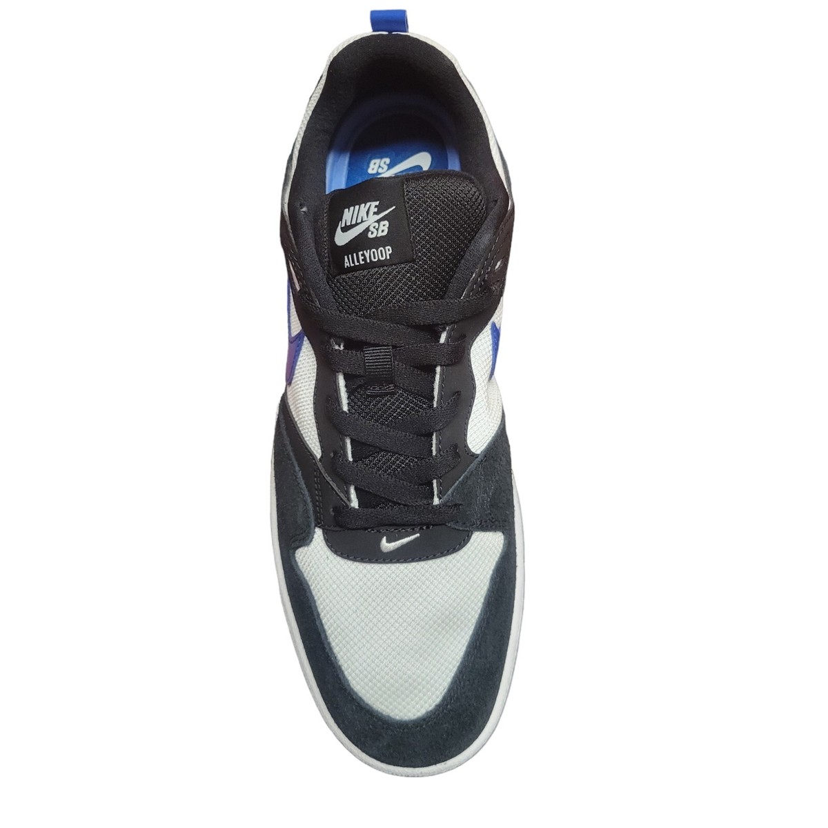 Nike SB Alleyoop Mens Size 9.5 White Black Team Royal 