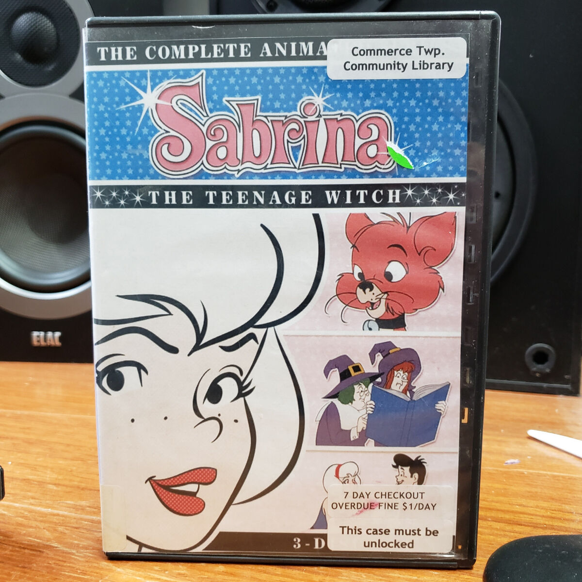 Sabrina The Teenage Witch Complete Animated Series 3 DVD Set ExLibrary free ship Sabrina The Teenage Witch Complete Animated Series 3 DVD Set ExLibrary free ship
