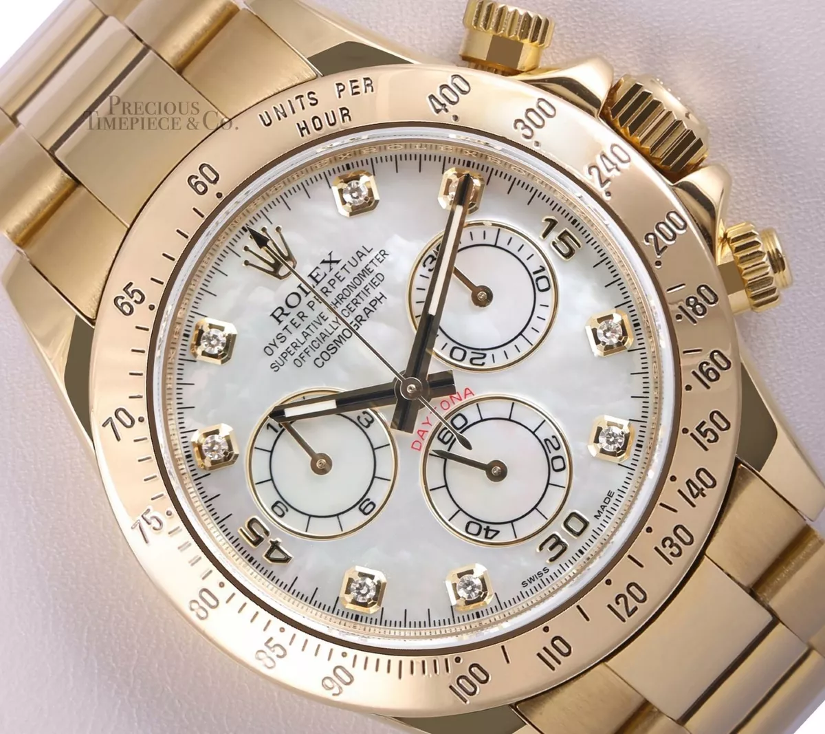 Daytona 18k gold rolex new arrivals