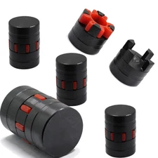 Motor Shaft Coupling Claw Coupling Plum Couple D35 D45 D55 CNC Shaft Running 45#