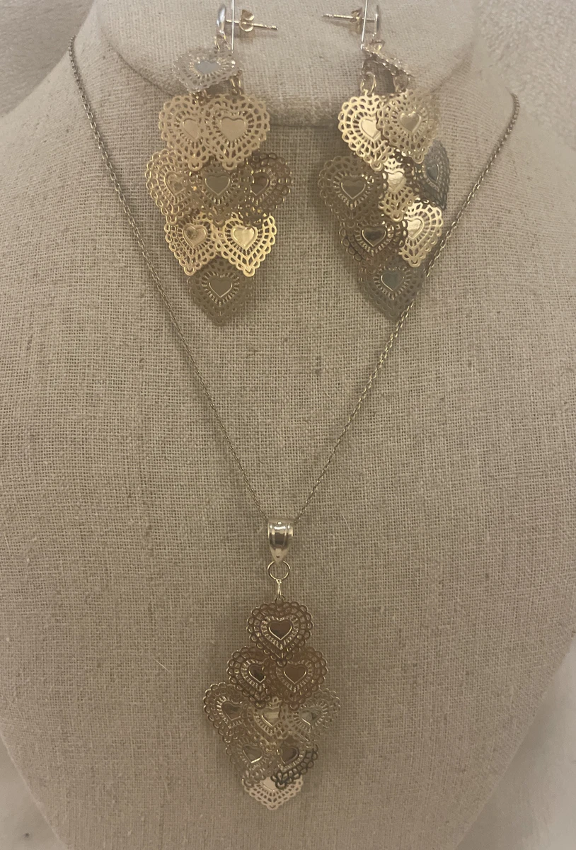 Details more than 157 chandelier earrings and necklace set latest