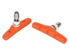 AltaLine 70MM LONG BICYCLE BRAKE SHOE W/NUT ORANGE.