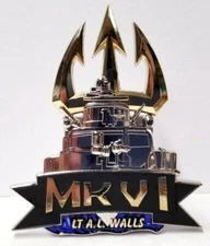 Navy Mark VI Commanding Officer GRS4 Alpha Company Boat Crew One Challenge Coin