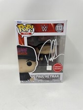 PAUL HEYMAN SIGNED AUTOGRAPH FUNKO POP PSA/DNA COA WWE GAME STOP EXCLUSIVE ECW