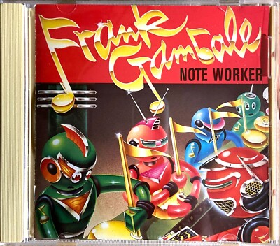JAPAN CD ALBUM FRANK GAMBALE NOTE WORKER SELTEN SAMMLER KEIN OBI SEHR GUTER ZUSTAND 91