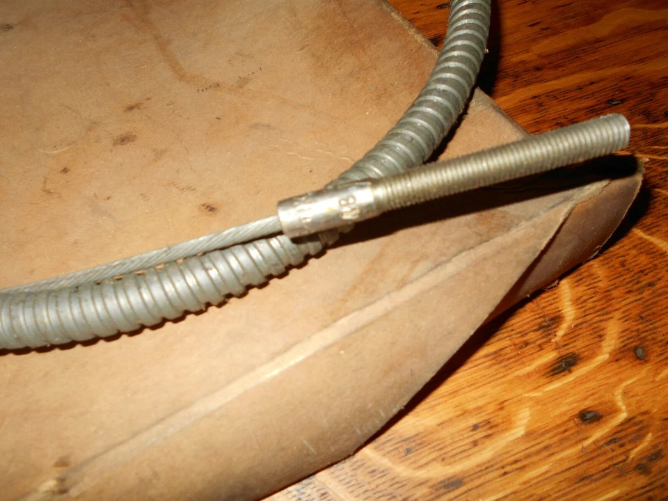 Cabo de freio traseiro NOS 160151 1940 Hudson Super 6, Eight, Deluxe 8 1941 Business 6 - Imagem 3 de 4