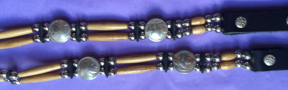 Handmade Belt by Cactus Mountain Designs! Authentic Buffalo 