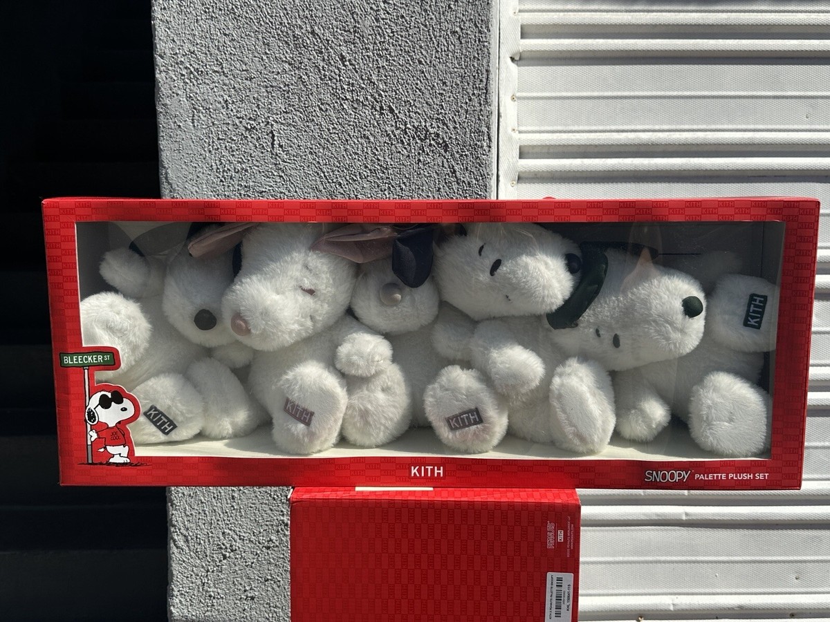 ぬいぐるみ Kith for Peanuts Palette Snoopy Plush Kith for Peanuts Palette Snoopy Plush Set - Multi