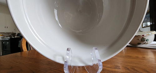 Birdhouse Nesting Mixing Bowl 8" Round Casuals China Pearl Stoneware White ! - Picture 8 of 15