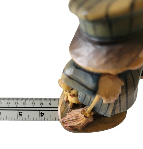 Anri Juan Ferrandiz The Sweeper Figur Italien handgeschnitzt bemalt - Bild 6 von 8