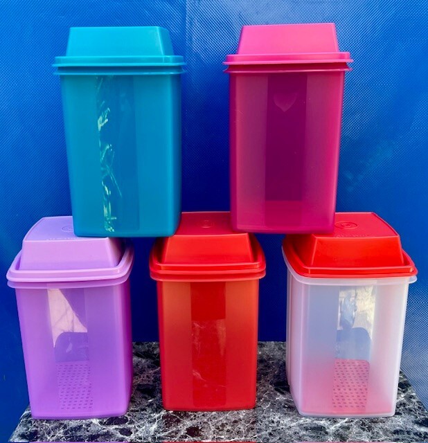 Tupperware Square Container Pick A Deli Pickle Jalapeño Olive